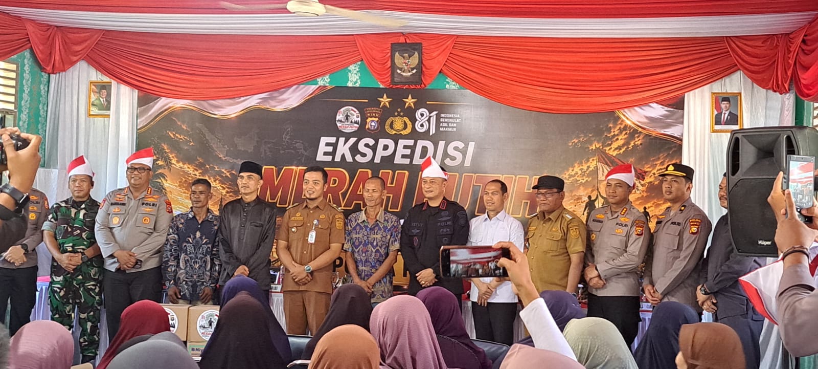 Ekspedisi Merah Putih oleh Polda Riau